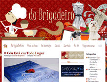 Tablet Screenshot of mocadobrigadeiro.com.br